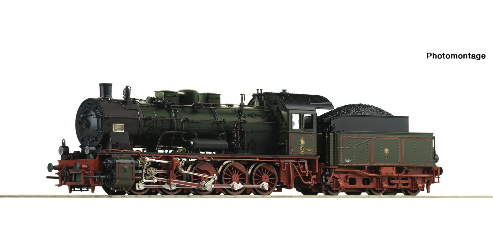 RO72261 - Steam locomotive class G 10, K.P.E.V.